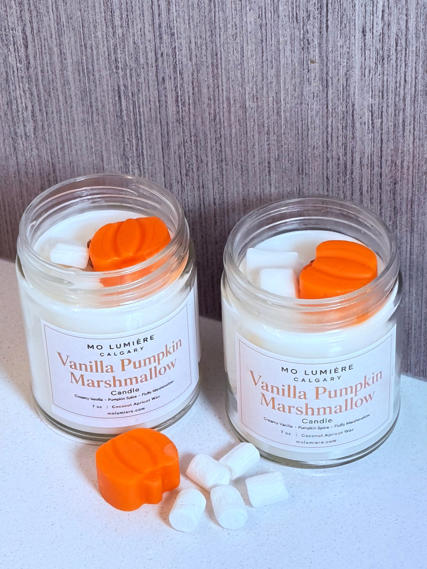 Vanilla Pumpkin Marshmallow Candle | Cozy Fall Pumpkin & Vanilla Home Fragrance