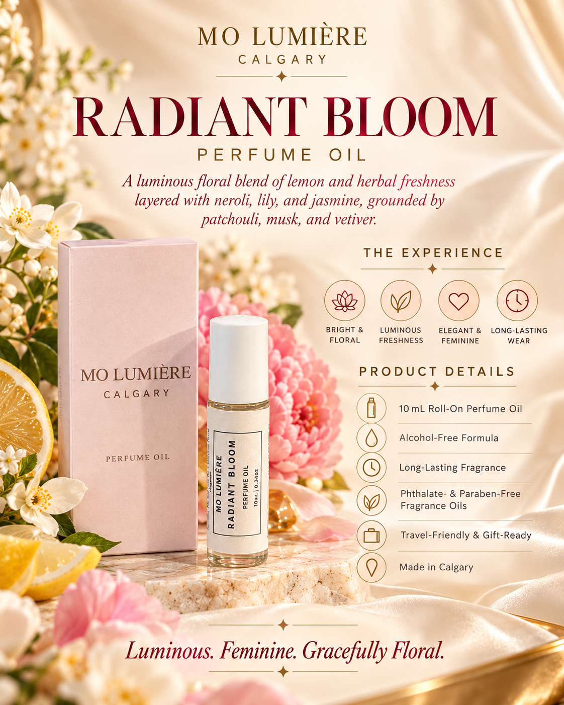 Radiant Bloom Perfume Oil experience and product details