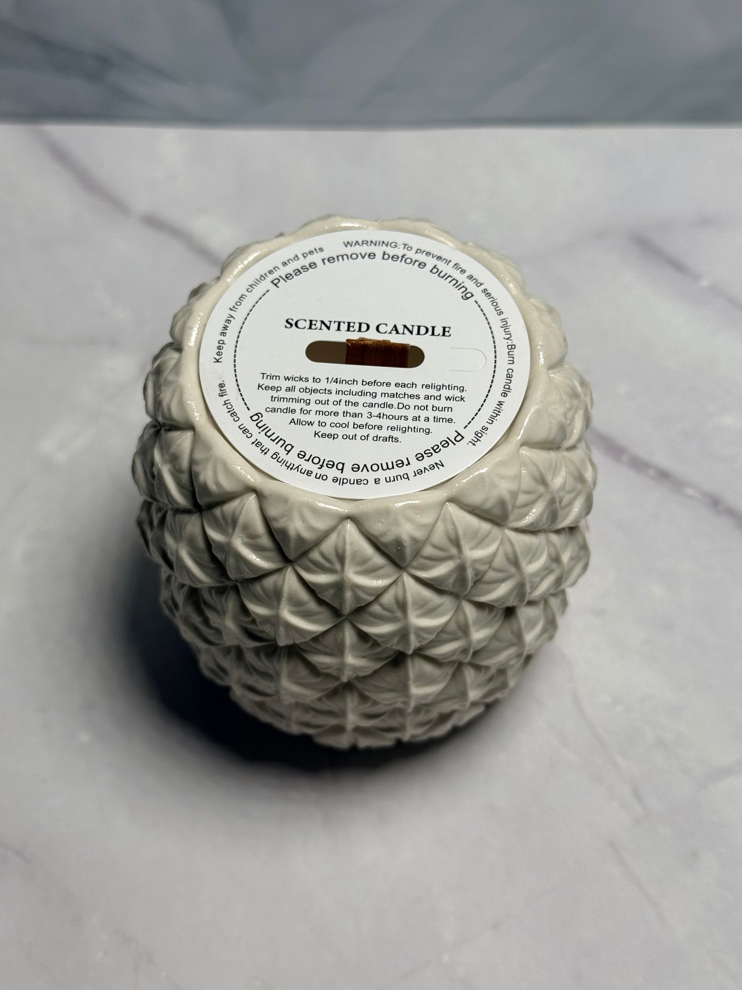 Tropical Haven Candle | Tropical Fruit Scented Candle | Mo Lumière