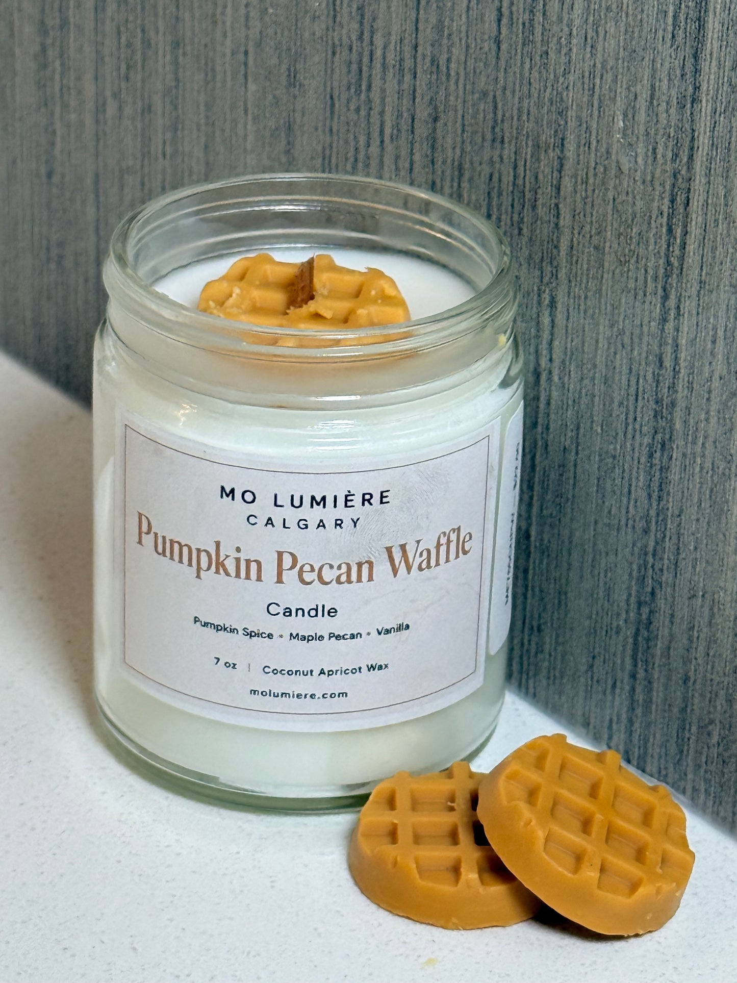 Pumpkin Pecan Waffle Candle | Maple Pecan Fall Home Fragrance