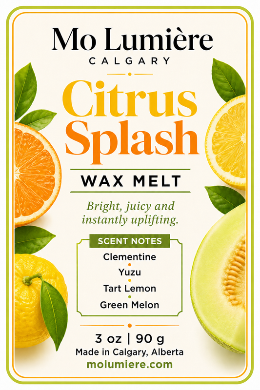 Citrus Splash Wax Melt – Citrus & Melon Fresh Wax Melts