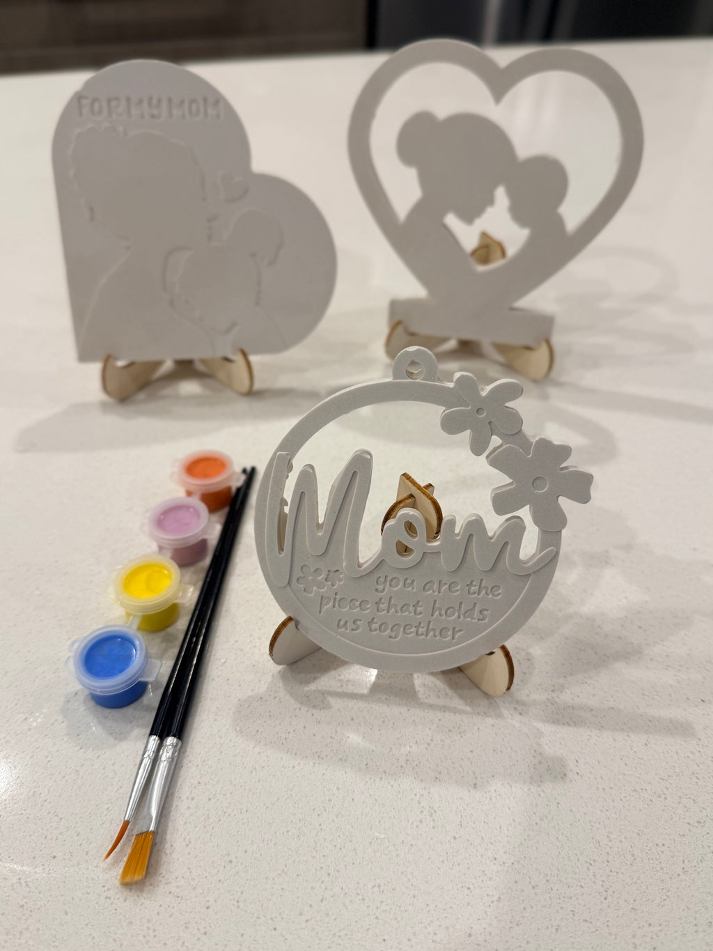 Little Hands Big Love — Paint-Your-Own Gypsum Keepsake Kit for Kids
