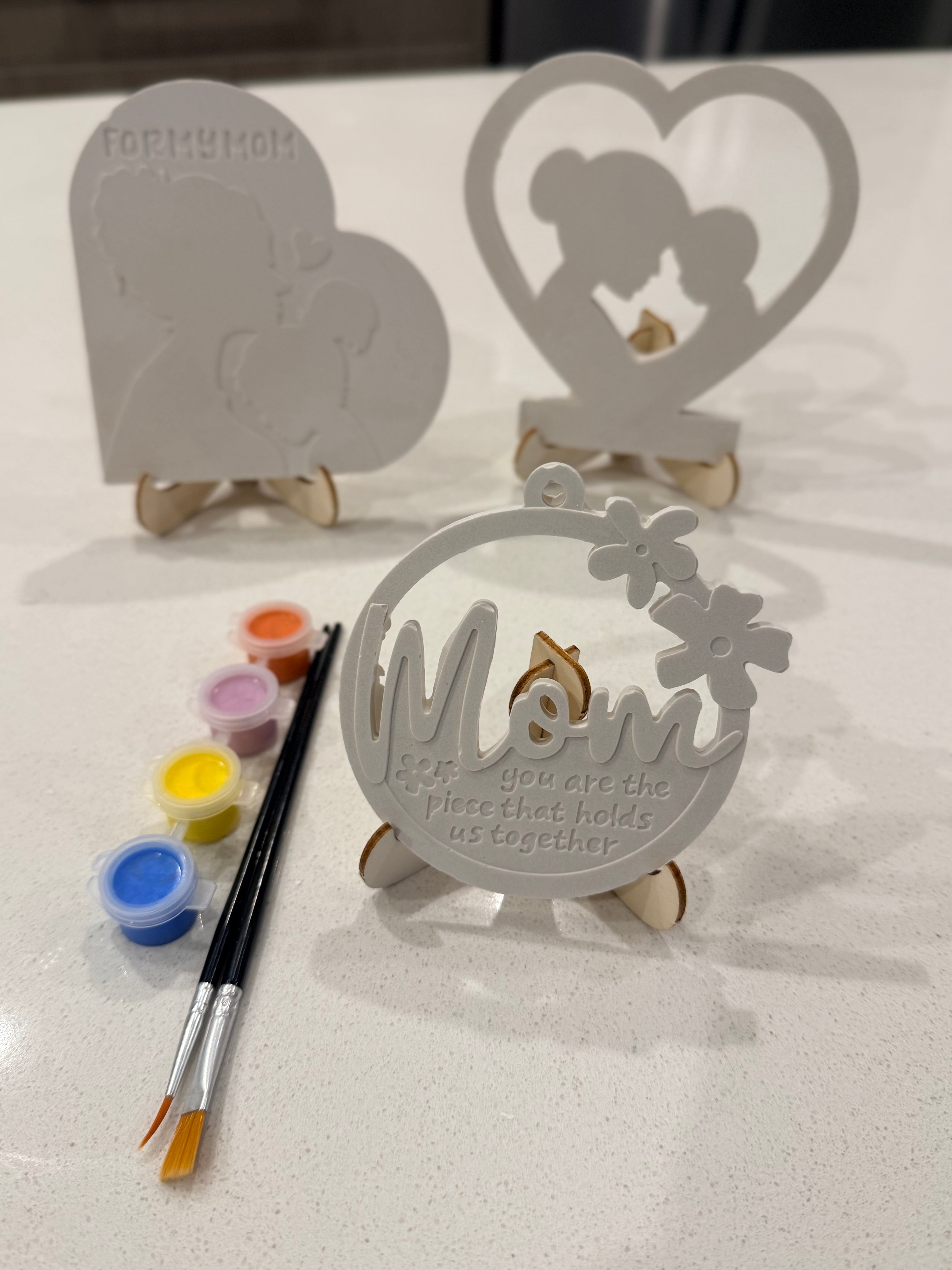 Little Hands Big Love — Paint-Your-Own Gypsum Keepsake Kit for Kids