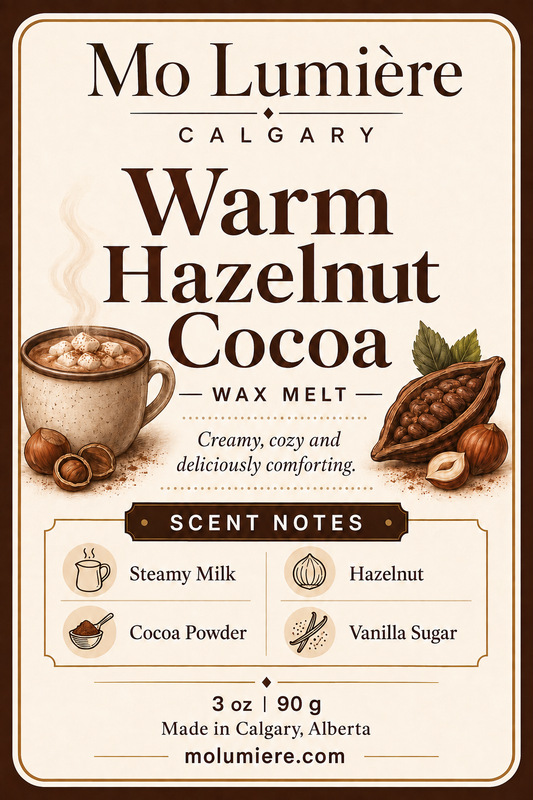 Warm Hazelnut Cocoa Wax Melt – Chocolate Hazelnut Wax Melts