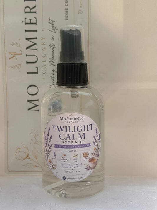 🌙 Twilight Calm Room Mist | Wellness & Relaxation Home Fragrance