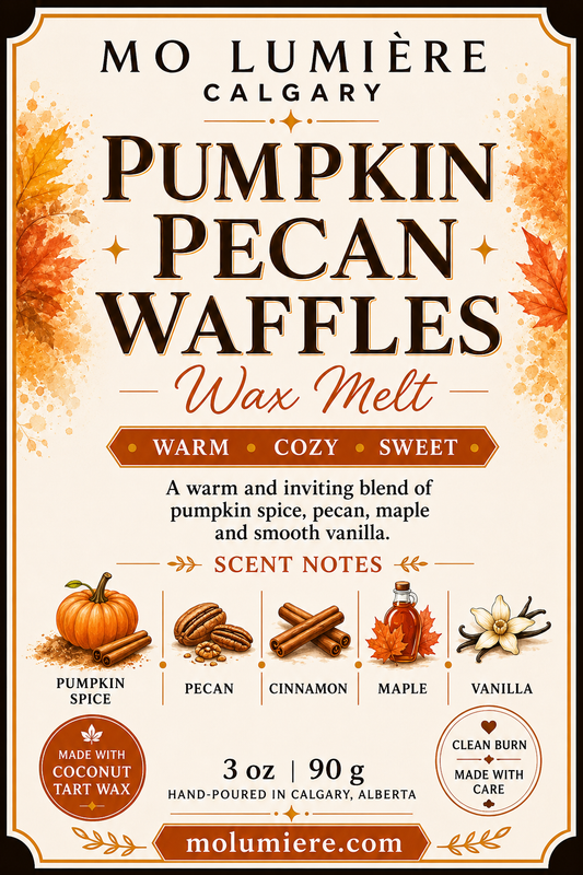 Pumpkin Pecan Waffles Wax Melt – Maple Pecan Fall Wax Melts