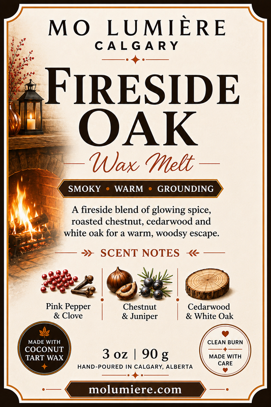 Fireside Oak Wax Melt – Chestnut & Woody Fall Wax Melts