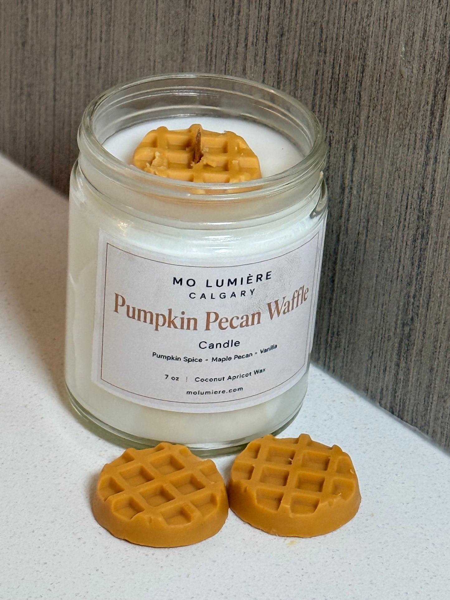 Pumpkin Pecan Waffle Candle | Maple Pecan Fall Home Fragrance
