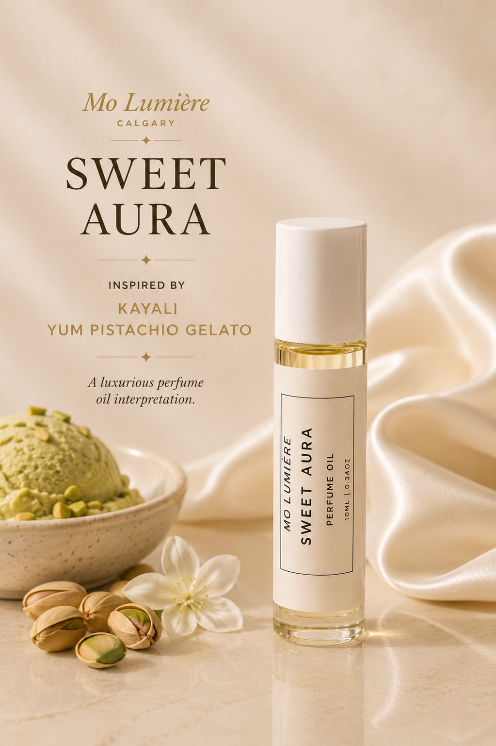 Sweet Aura | Designer Inspired Perfume Oil Inspired by Kayali Yum Pistachio Gelato