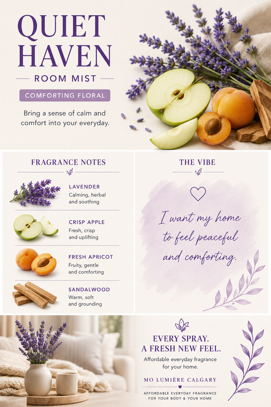 🌸 Quiet Haven Room Mist | Comforting Floral Home Fragrance
