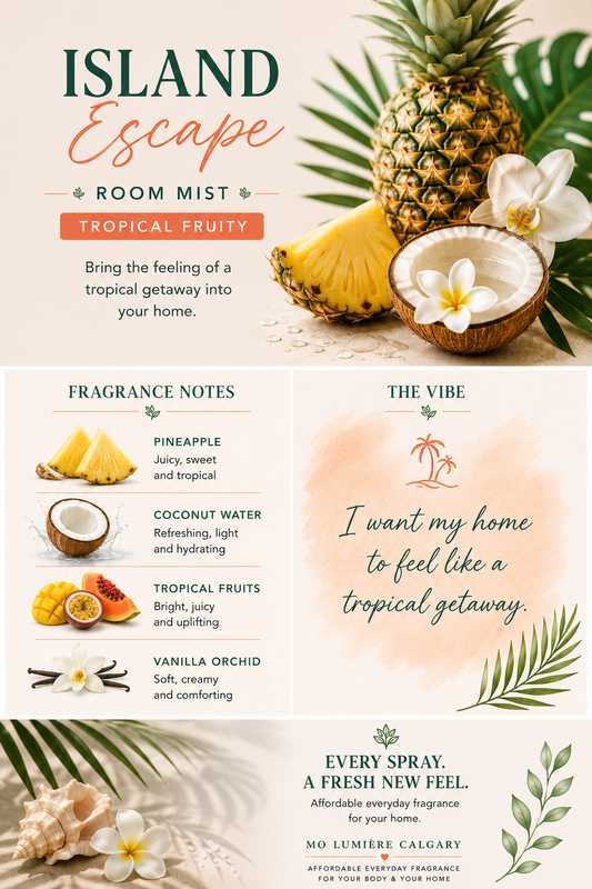 🏝 Island Escape Room Mist | Tropical Fruity Home Fragrance