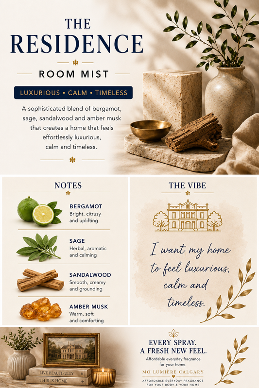 🏡 The Residence Room Mist | Quiet Luxury Home Fragrance