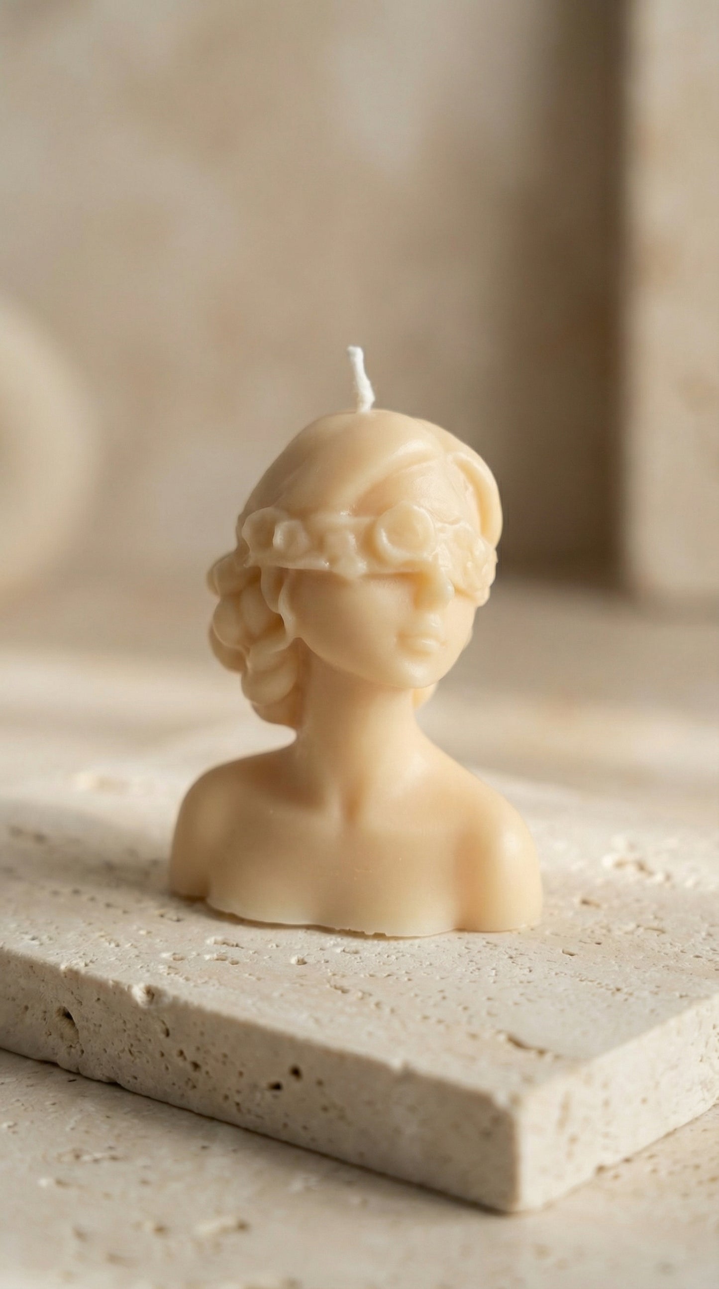 The Muse Sculpted Candle | Soft Glow Collection | Mo Lumière