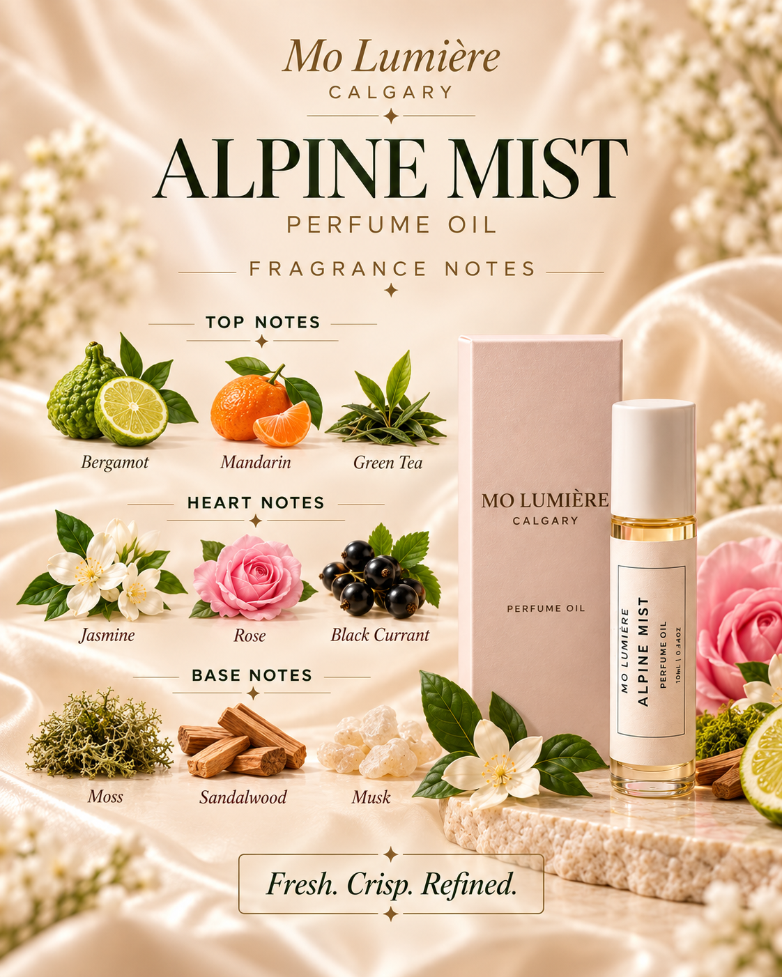 Alpine Mist Perfume Oil fragrance notes