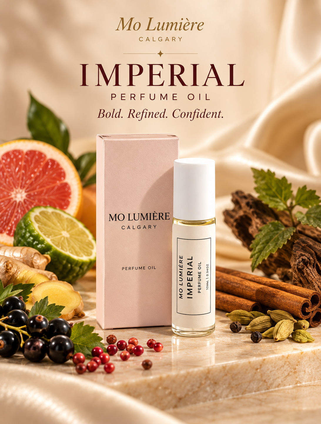 Imperial Perfume Oil by Mo Lumière Calgary
