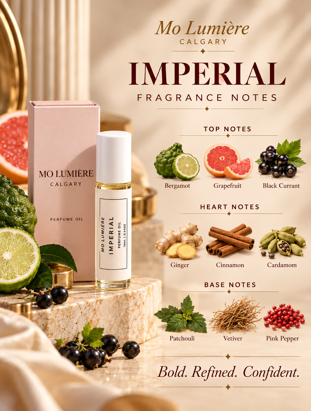 Imperial Perfume Oil fragrance notes