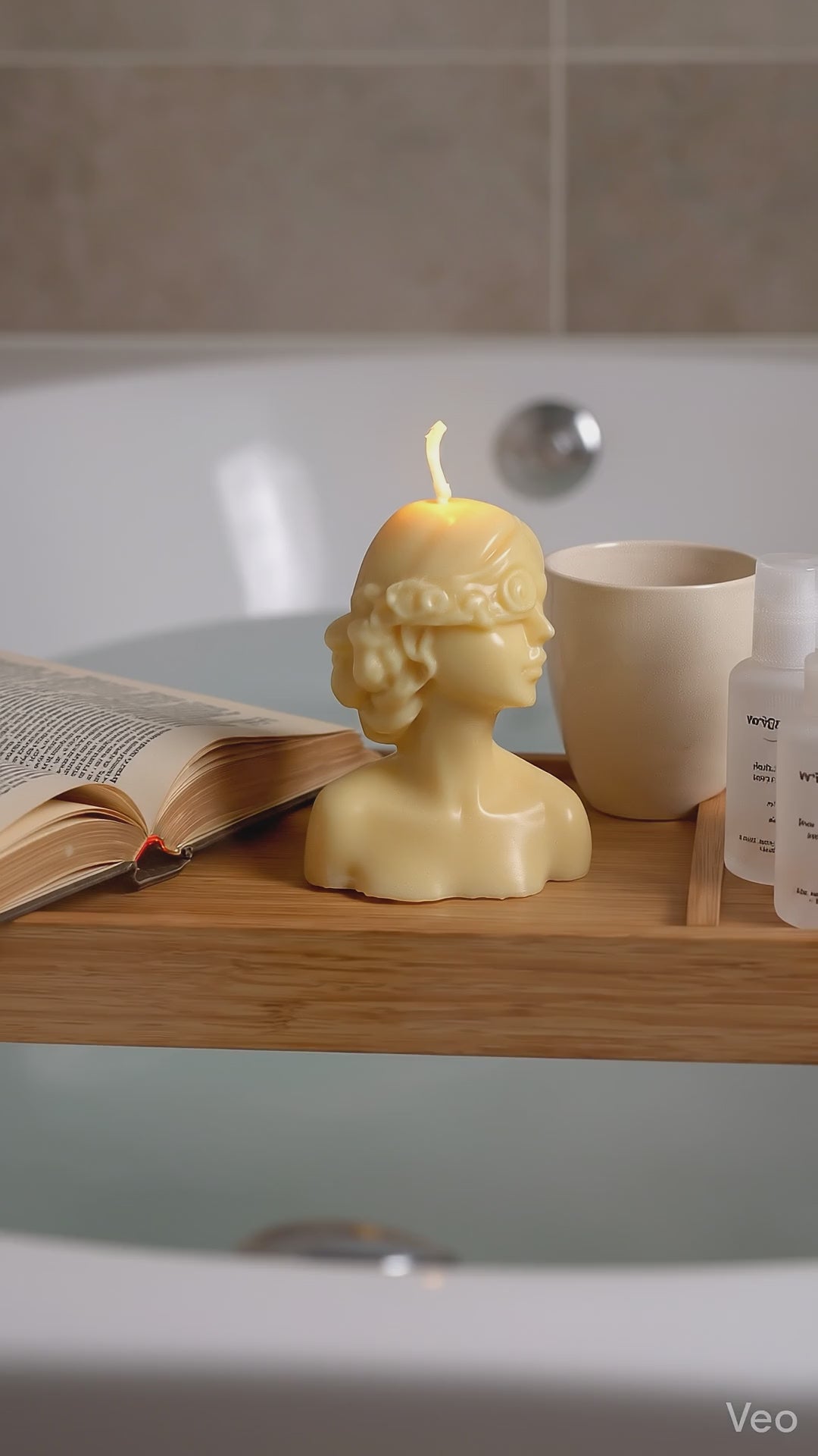 The Muse Sculpted Candle | Soft Glow Collection | Mo Lumière