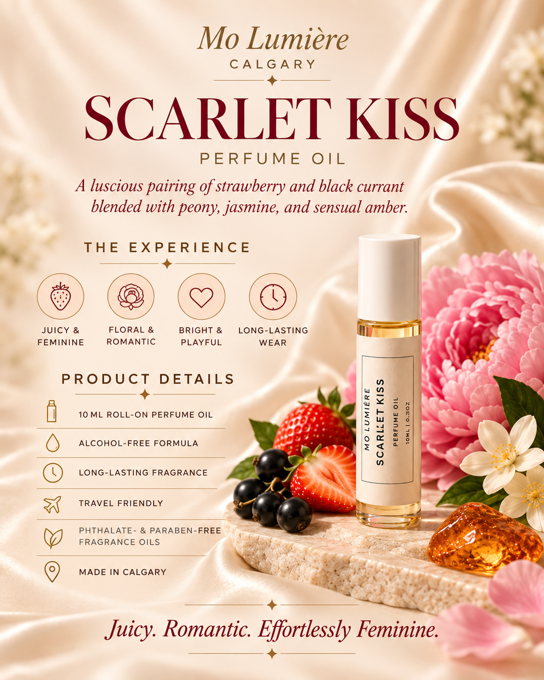 Scarlet Kiss Perfume Oil experience and product details