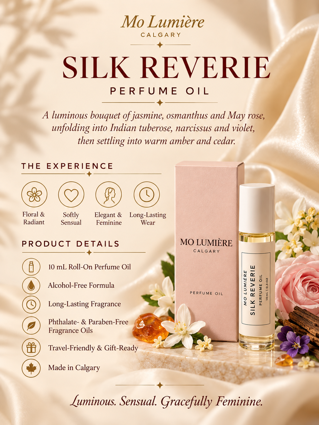 Silk Reverie Perfume Oil experience and product details