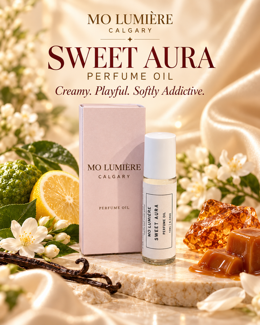 Sweet Aura Perfume Oil by Mo Lumière Calgary
